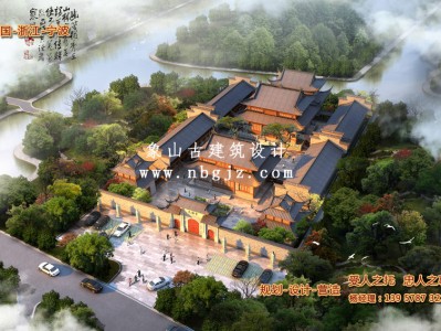 寺廟重建規(guī)劃設計方案-寧波天福寺